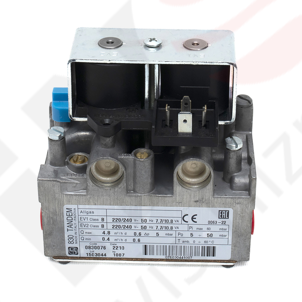 GAZ KONTROL SIT.830 TANDEM KAYNATMA TENCERESİ